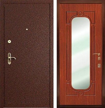 Дверь с зеркалом СЗ-114